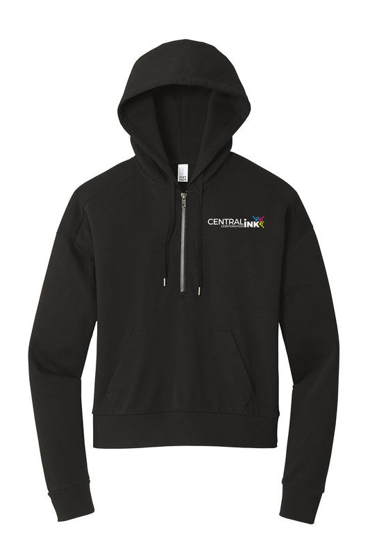 District® Women’s Perfect Tri® Fleece 1/2-Zip Pullover